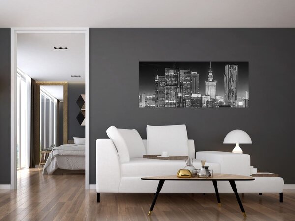 Slika - Crno-bijeli New York (120x50 cm)