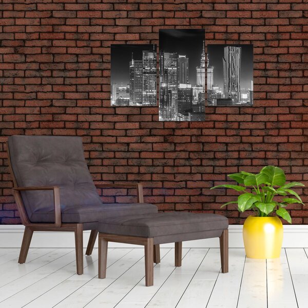 Slika - Crno-bijeli New York (90x60 cm)