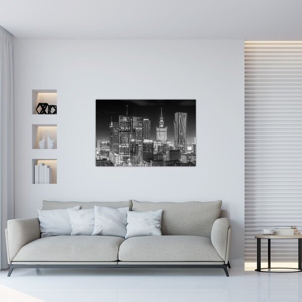 Slika - Crno-bijeli New York (90x60 cm)