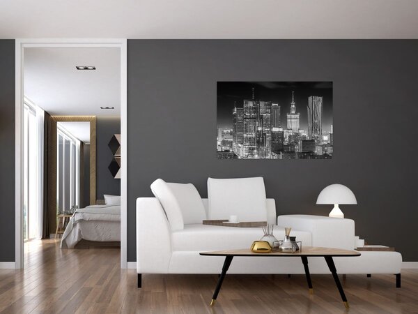 Slika - Crno-bijeli New York (90x60 cm)