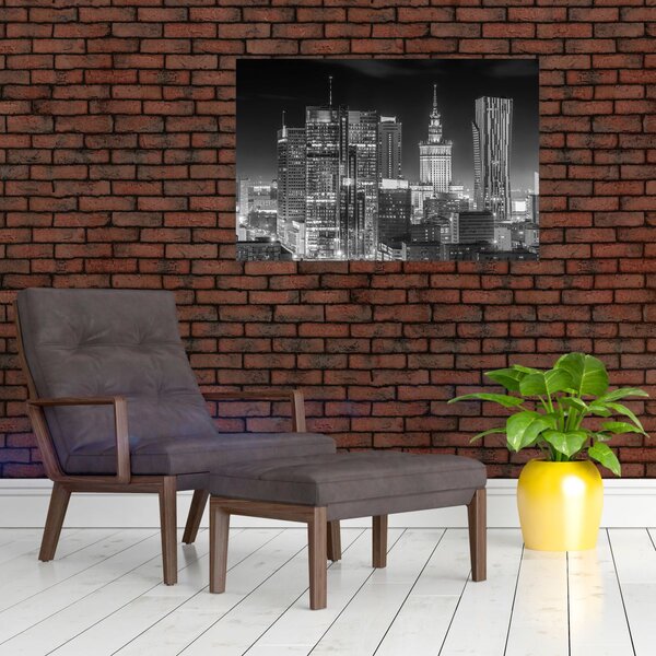 Slika - Crno-bijeli New York (90x60 cm)