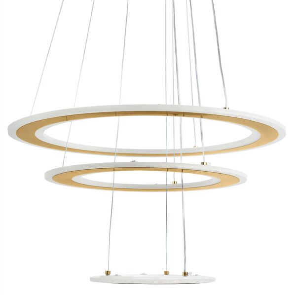 Lampa Viseća LED G041-3CP BRUSH GOLD