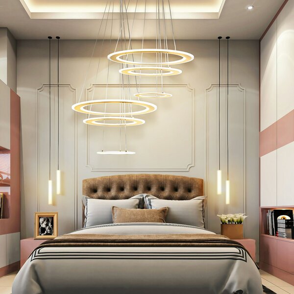 Lampa Viseća LED G041-3CP BRUSH GOLD