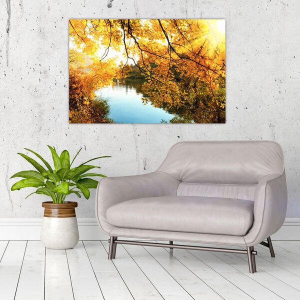 Slika - Jesensko drvo (90x60 cm)
