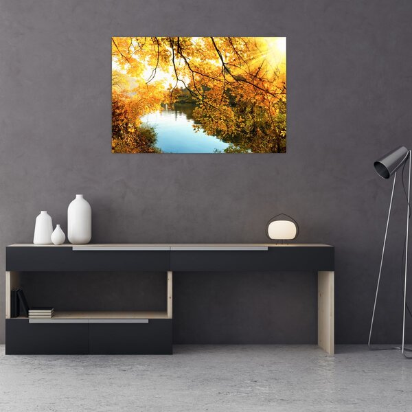 Slika - Jesensko drvo (90x60 cm)