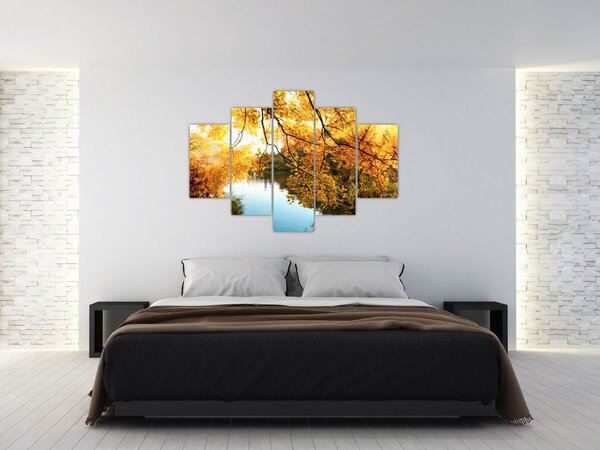 Slika - Jesensko drvo (150x105 cm)