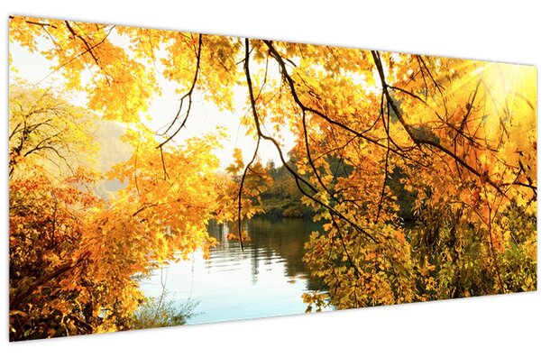 Slika - Jesensko drvo (120x50 cm)