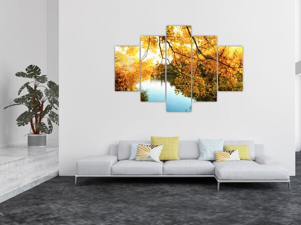 Slika - Jesensko drvo (150x105 cm)