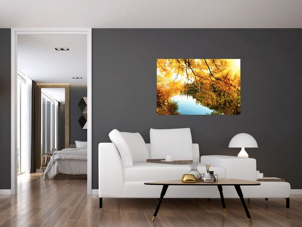 Slika - Jesensko drvo (90x60 cm)