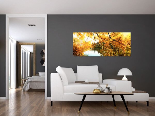 Slika - Jesensko drvo (120x50 cm)
