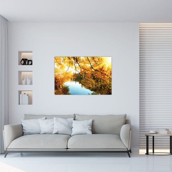 Slika - Jesensko drvo (90x60 cm)