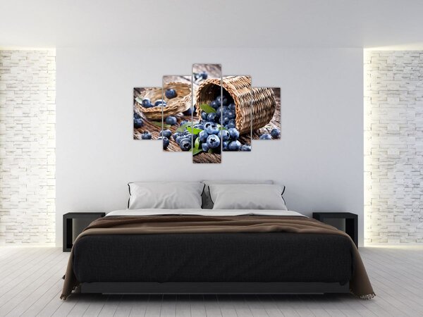 Slika - Sočne borovnice (150x105 cm)