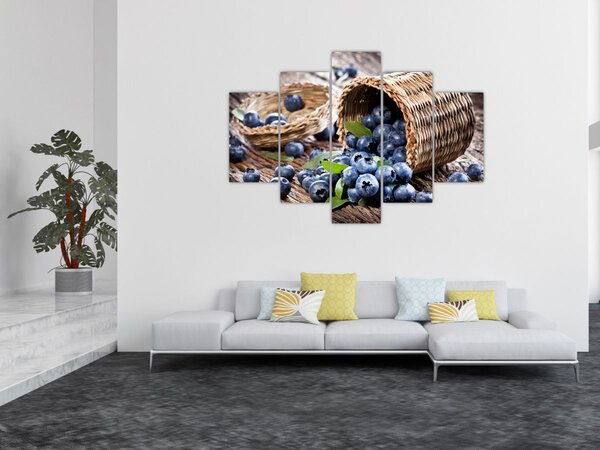 Slika - Sočne borovnice (150x105 cm)
