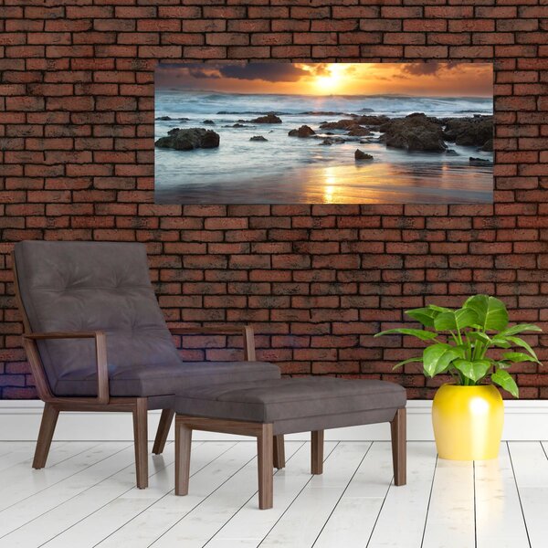 Slika - Suncem okupano more (120x50 cm)