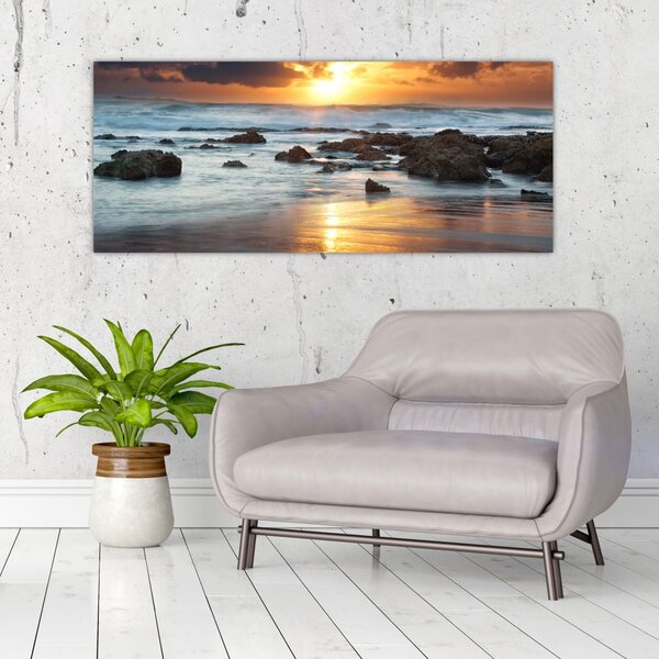 Slika - Suncem okupano more (120x50 cm)