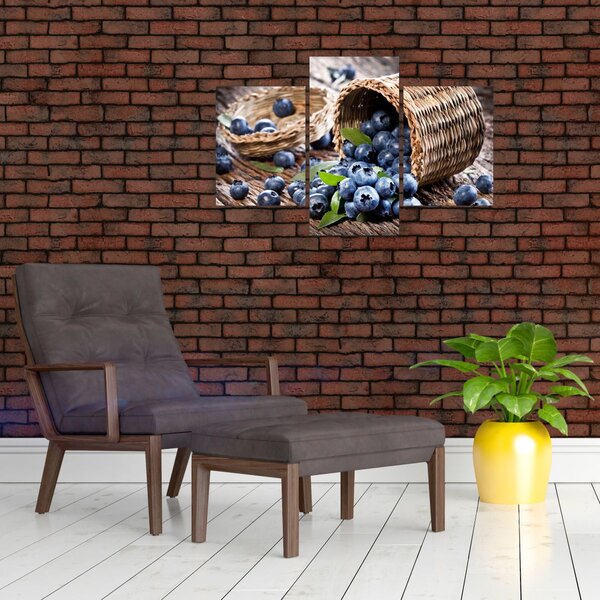 Slika - Sočne borovnice (90x60 cm)