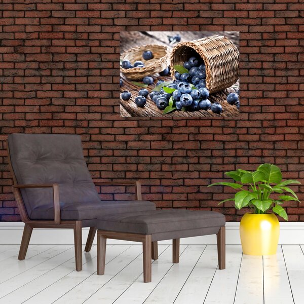 Slika - Sočne borovnice (70x50 cm)