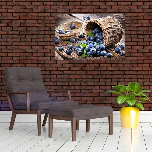 Slika - Sočne borovnice (90x60 cm)