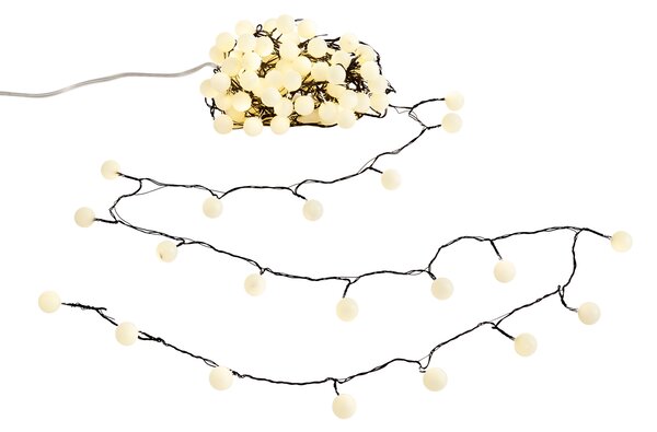 Božićne lampice zelene sa 100 LED dioda bijele 5m IP44 - Dasher