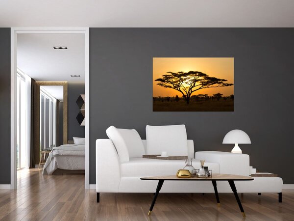 Slika - afrička savana (90x60 cm)