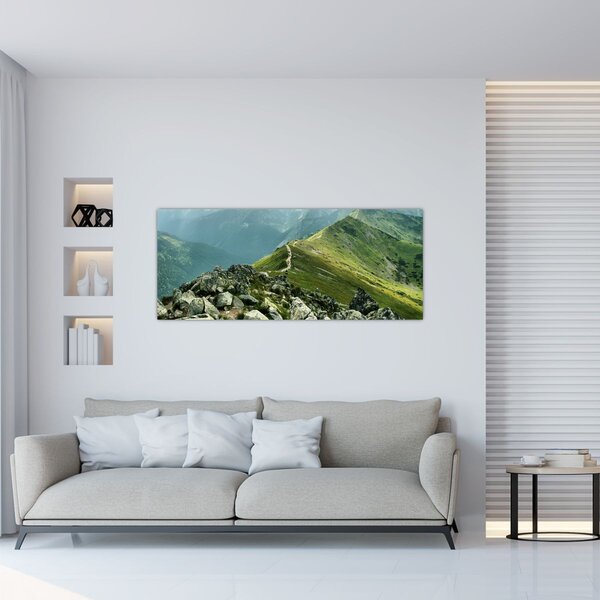 Slika - Planinski krajolik (120x50 cm)