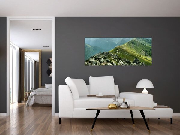 Slika - Planinski krajolik (120x50 cm)