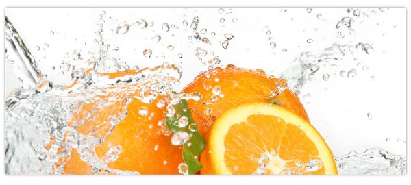 Slika - Sočne naranče (120x50 cm)