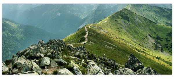 Slika - Planinski krajolik (120x50 cm)