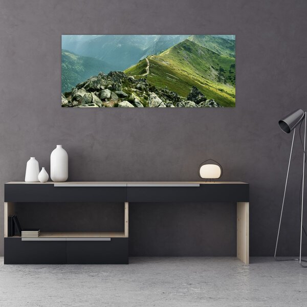 Slika - Planinski krajolik (120x50 cm)