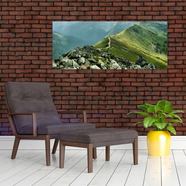 Slika - Planinski krajolik (120x50 cm)