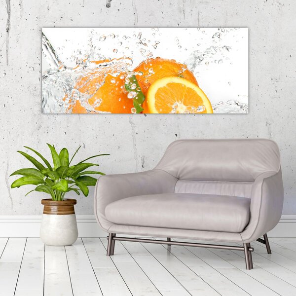 Slika - Sočne naranče (120x50 cm)