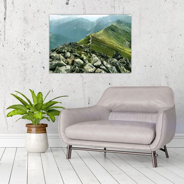 Slika - Planinski krajolik (70x50 cm)