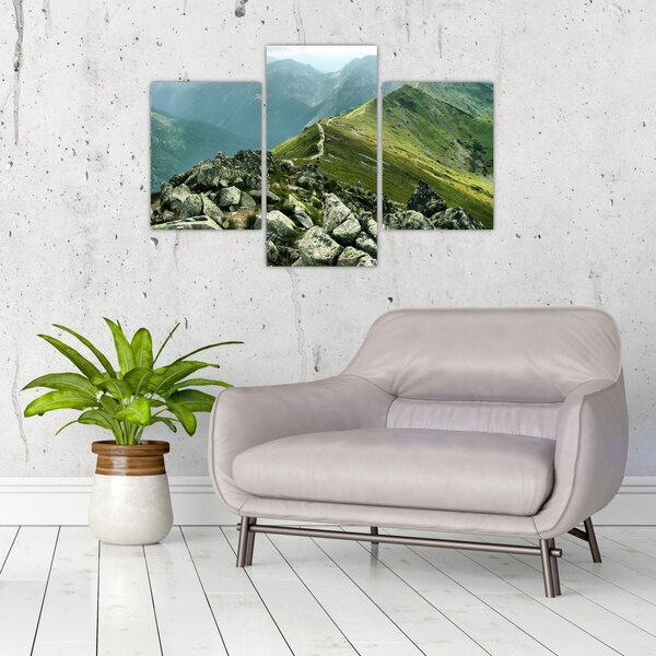 Slika - Planinski krajolik (90x60 cm)