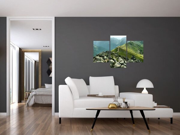 Slika - Planinski krajolik (90x60 cm)