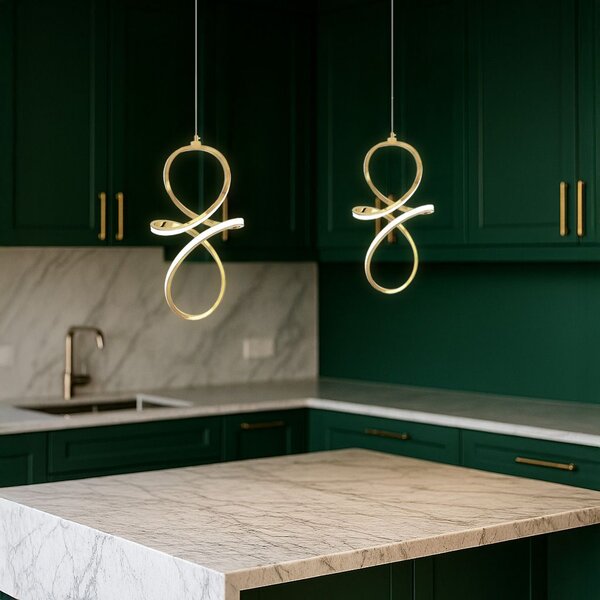 Viseća LED lampa LHJ091-1CP GOLD