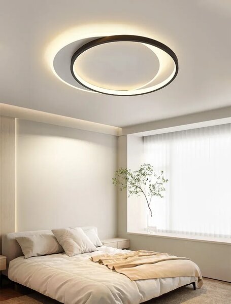 LHJ076-C CRNA LED stropna svjetiljka 40 CM