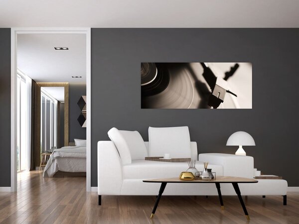 Slika - Gramofonska ploča (120x50 cm)