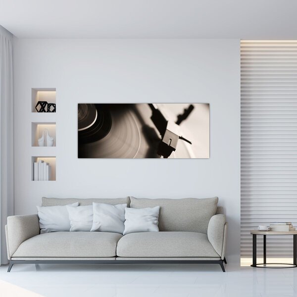 Slika - Gramofonska ploča (120x50 cm)