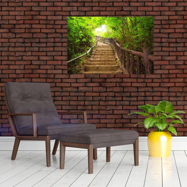 Slika - Stepenice u prirodi (90x60 cm)