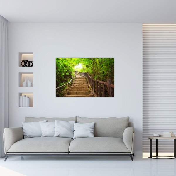Slika - Stepenice u prirodi (90x60 cm)