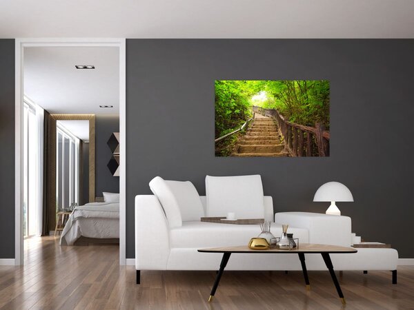 Slika - Stepenice u prirodi (90x60 cm)