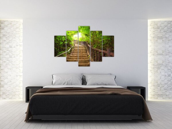 Slika - Stepenice u prirodi (150x105 cm)