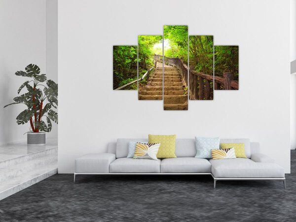 Slika - Stepenice u prirodi (150x105 cm)