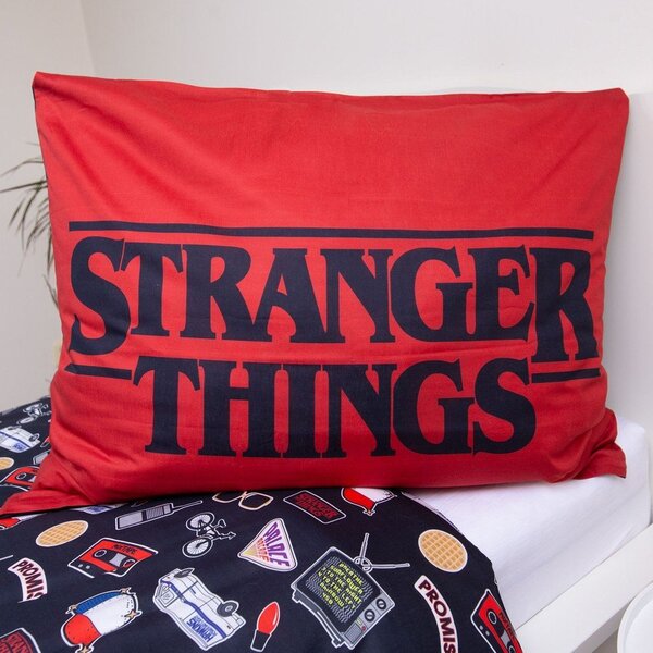 Pamučna dječja posteljina za krevet za jednu osobu 140x200 cm Stranger Things "Upside Down" – Jerry Fabrics