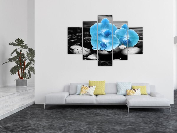 Slika - Plava orhideja (150x105 cm)
