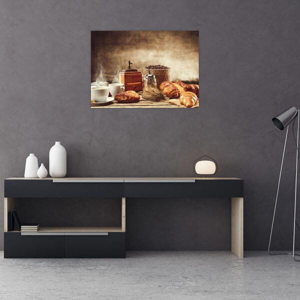 Slika - Kava i doručak (70x50 cm)