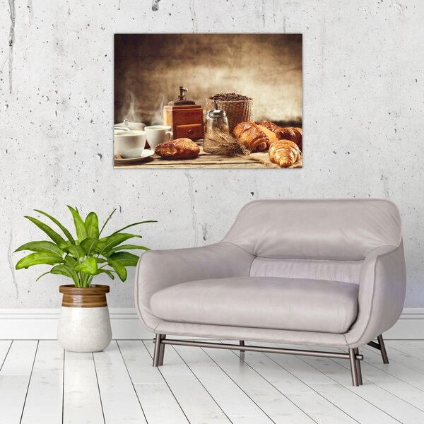 Slika - Kava i doručak (70x50 cm)