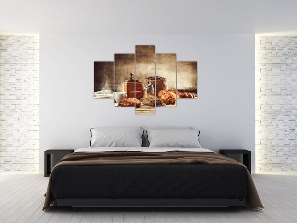 Slika - Kava i doručak (150x105 cm)