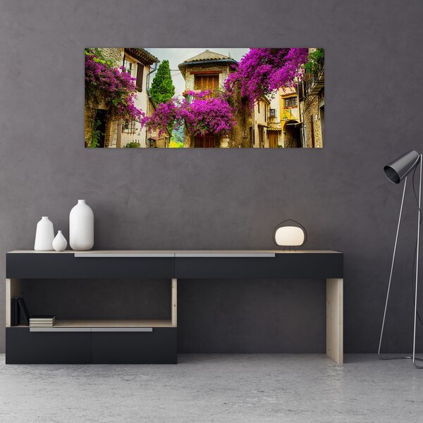 Slika - Mediteranska lijena uličica (120x50 cm)