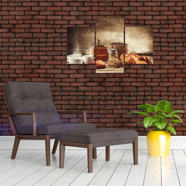 Slika - Kava i doručak (90x60 cm)